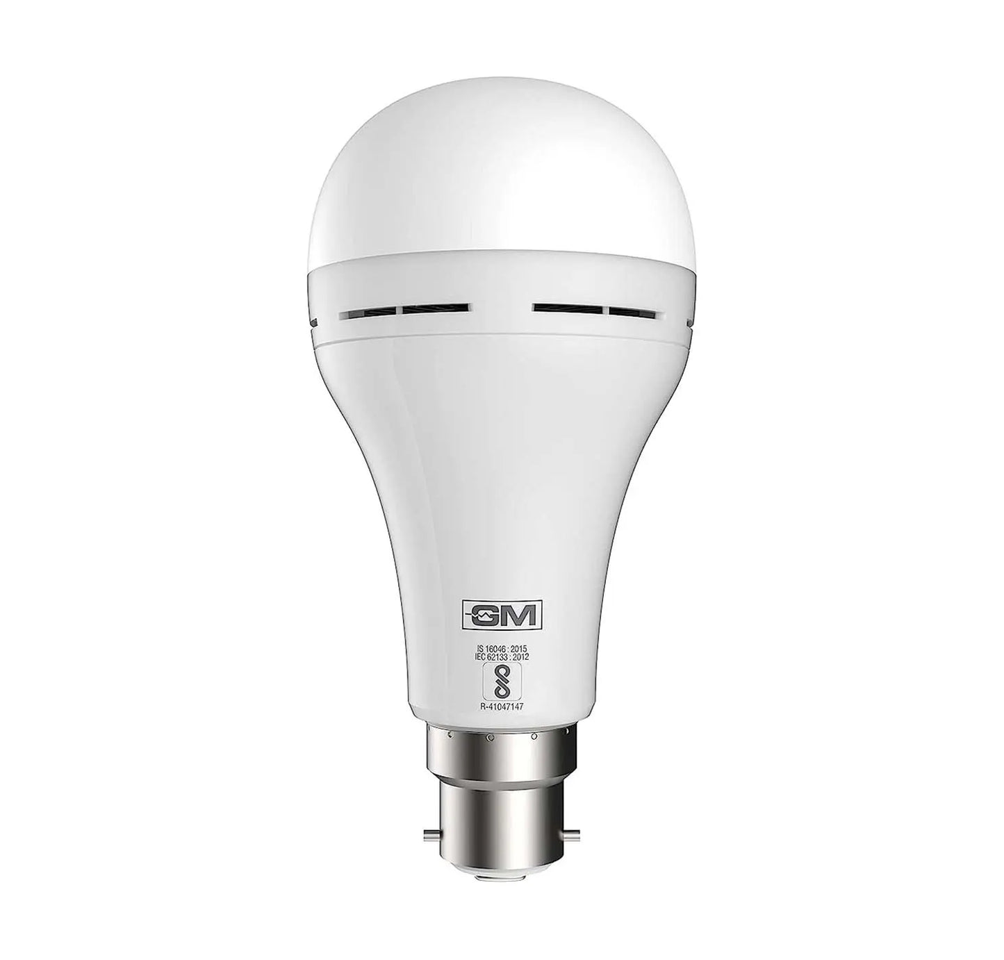 GM LED Lighting Evo Emergency Bulb B22-6500K-9W GM