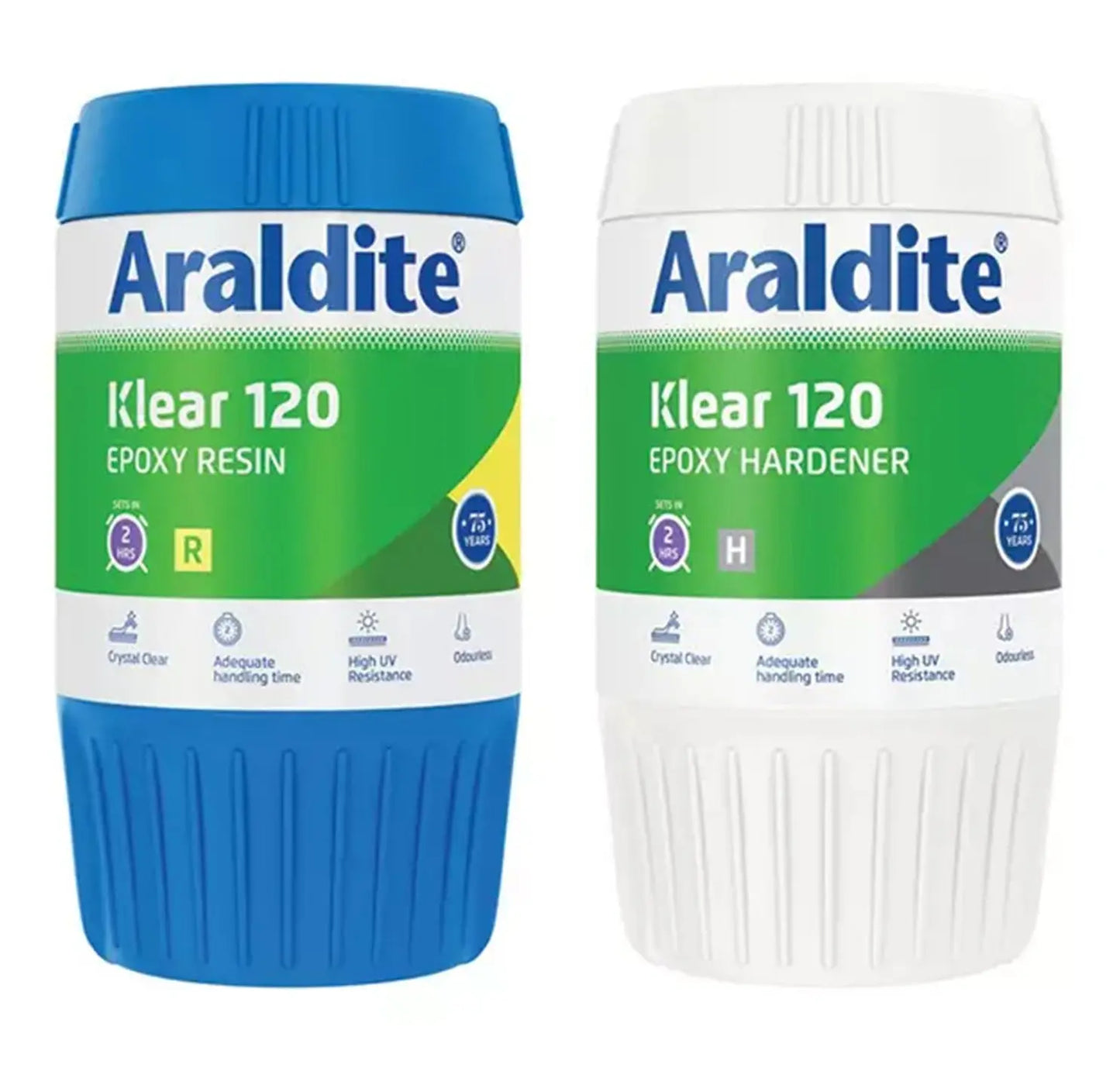 Araldite Klear 120 Epoxy Resin And Hardener Adhesive