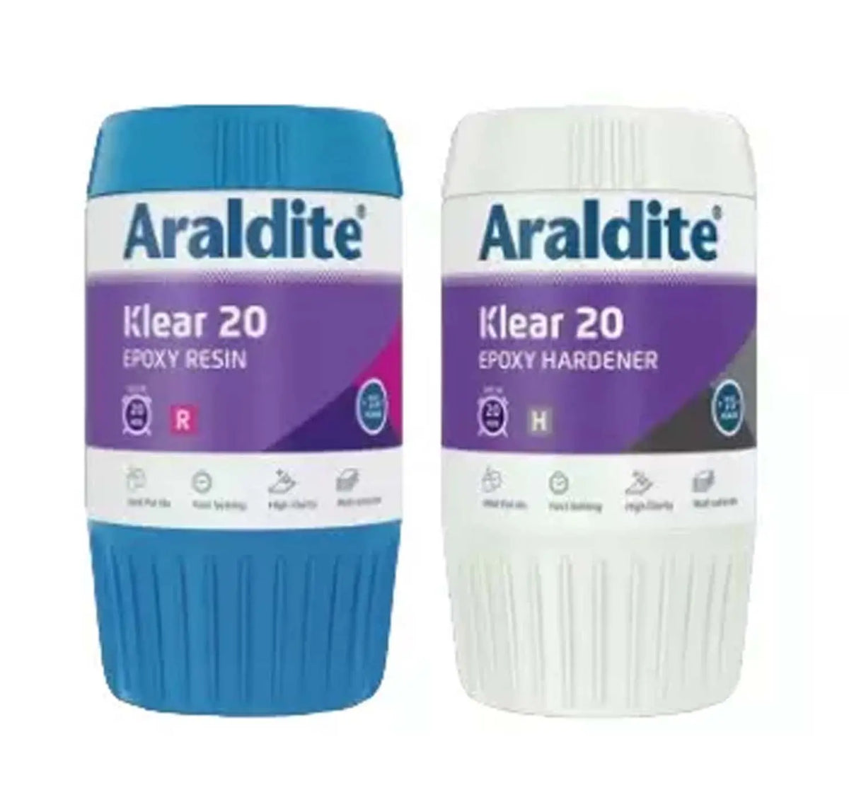 Araldite Klear 20 Epoxy Resin & Hardener Badari Hardwares