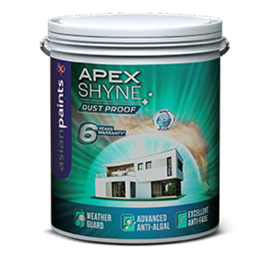 Asian Paints Apex Shyne Dust Proof Exterior Emulsion - White