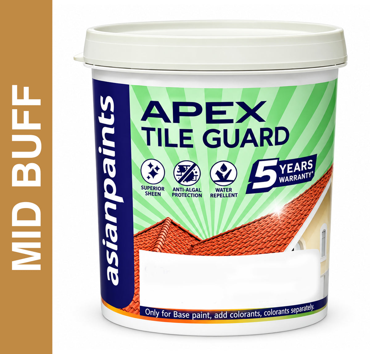 Asian Paints Apex Tile Guard - Mid Buff Badari Hardware