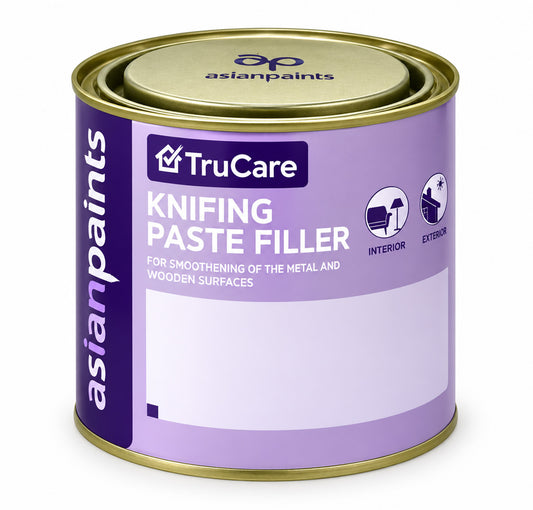 Asian Paints TruCare Kniking Paste Filler (KPF) For Metal And Wooden Surfaces - Grey Asian Paints