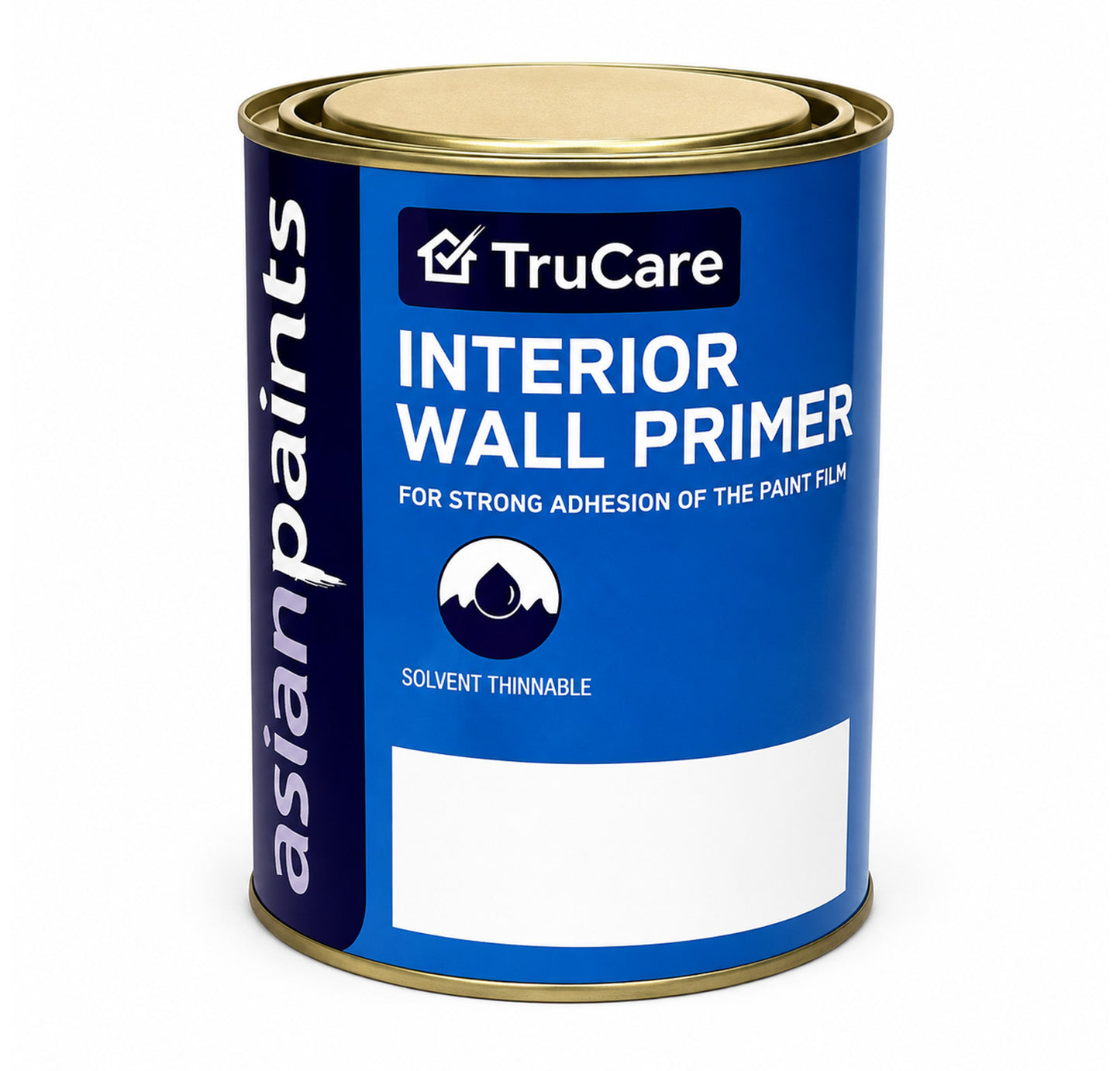 Asian Paints TruCare Oil Base Interior Wall Primer - White Asian Paints
