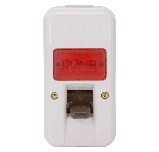 Cona Deluxe Gold Surface DP Switch 32 AMP