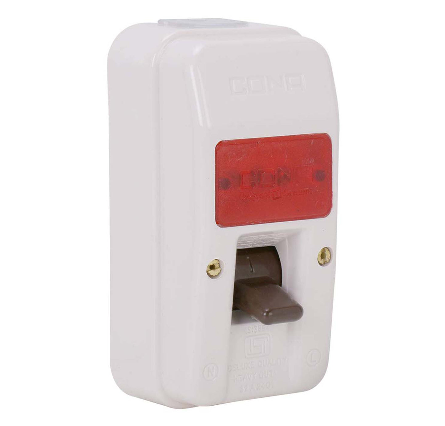 Cona Deluxe Gold Surface DP Switch 32 AMP