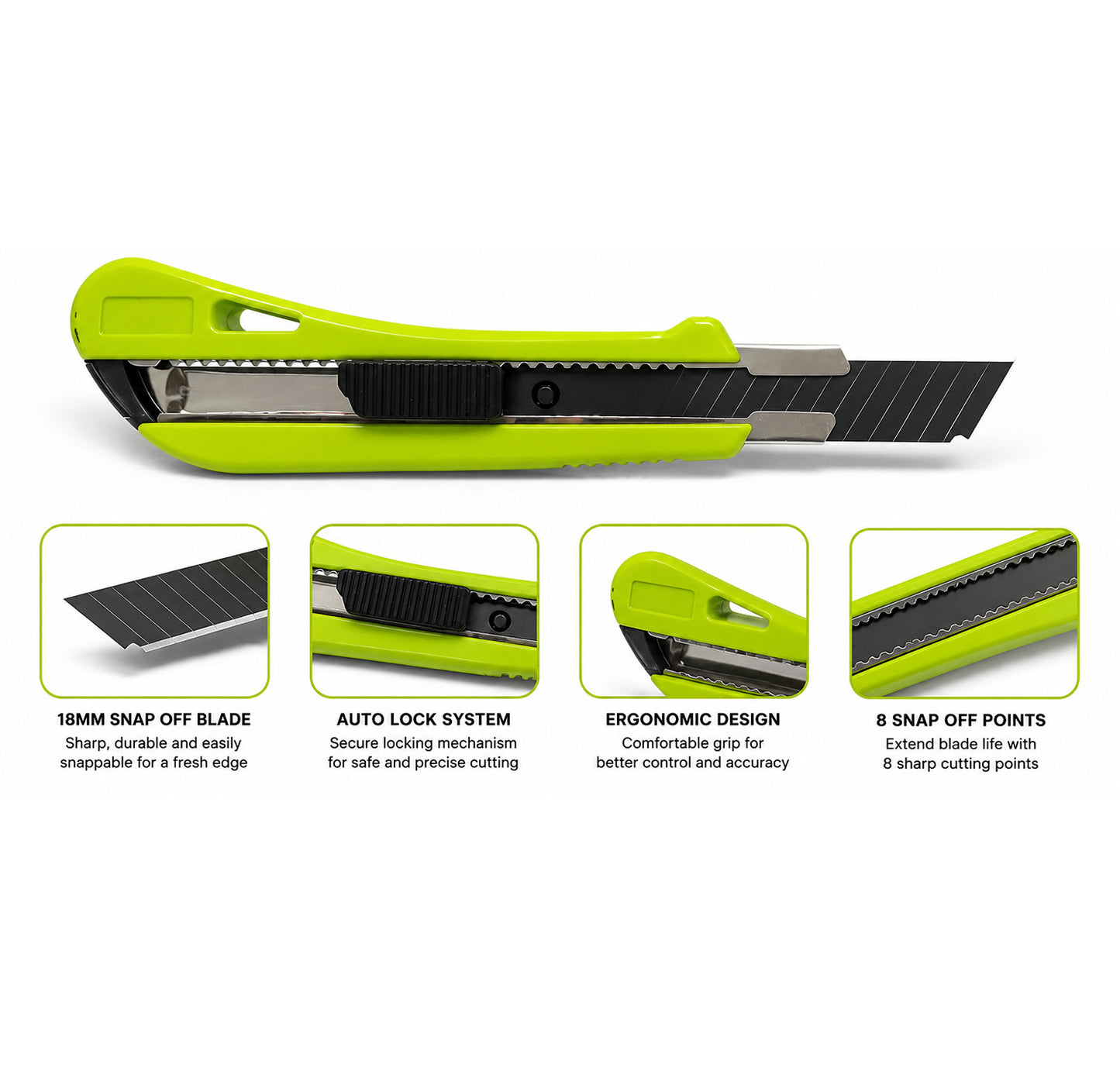 Eternity Snap Off Cutter Knife 18mm Eternity