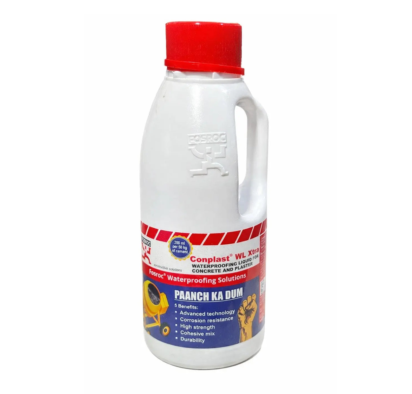 Fosroc Conplast WL Xtra Waterproofing Liquid For Concrete And Plaster