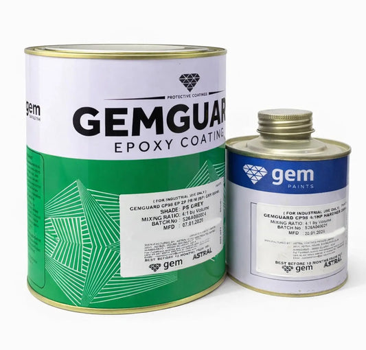 GEM Paints Gemguard Epoxy Coating CP98 Primer - PS Grey 1 Liter