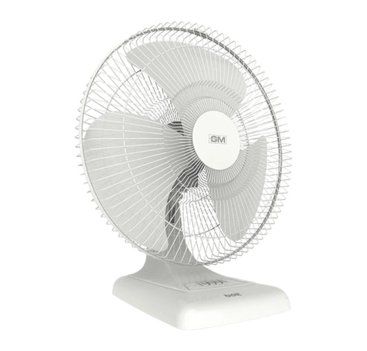 GM Bolt Plus Table Fan 120W, 400mm - White