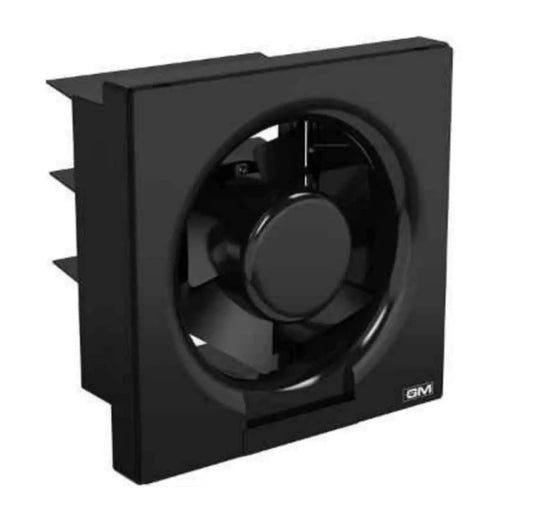 GM Eco Air Ventilation / Exhaust Fan - Square Black