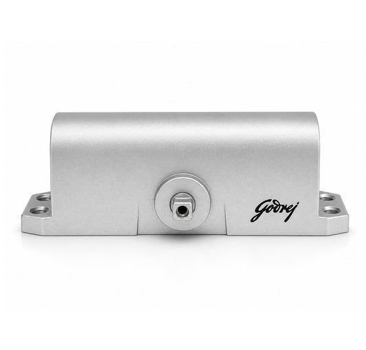 Godrej Cerus Universal Door Closer 85Kg - Silver Finish Godrej