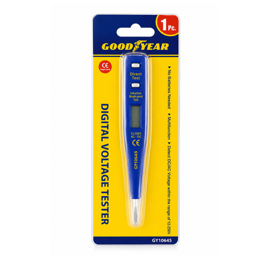 Goodyear Digital Voltage Tester 12V-250V