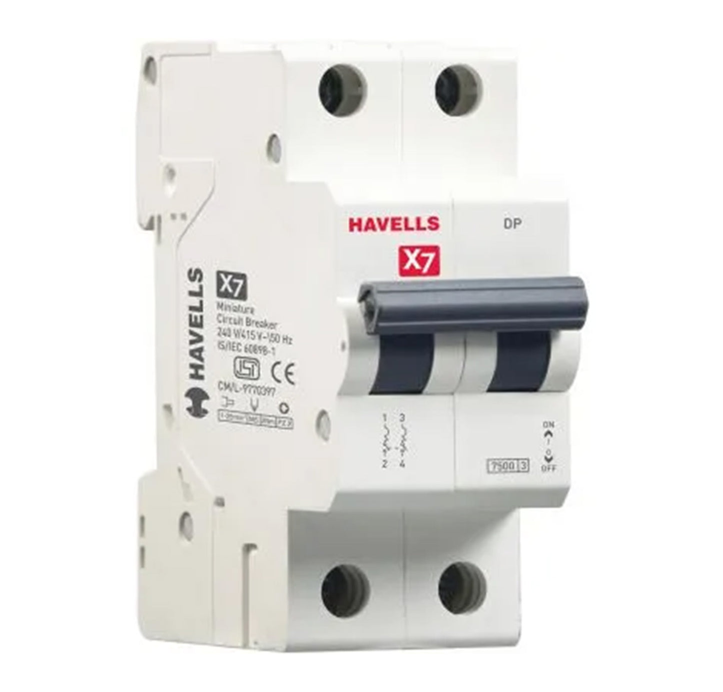Havells X7 Precise Performer 2 Pole MCB