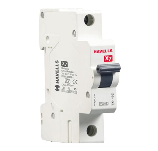 Havells X7 Precise Performer Single Pole MCB