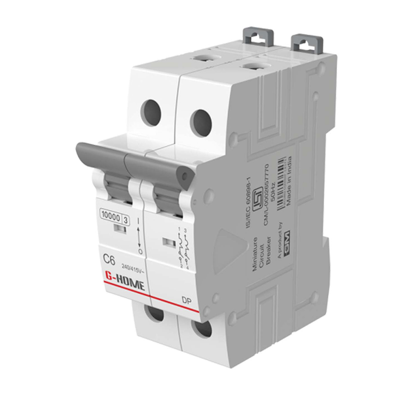 GM G-Home MCB Double Pole - 10kA