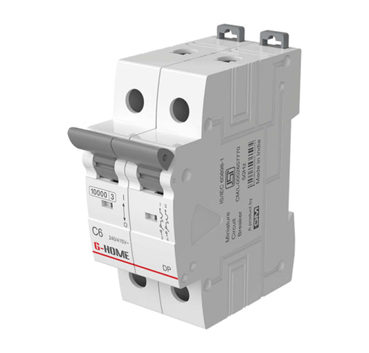 GM G-Home MCB Double Pole - 10kA