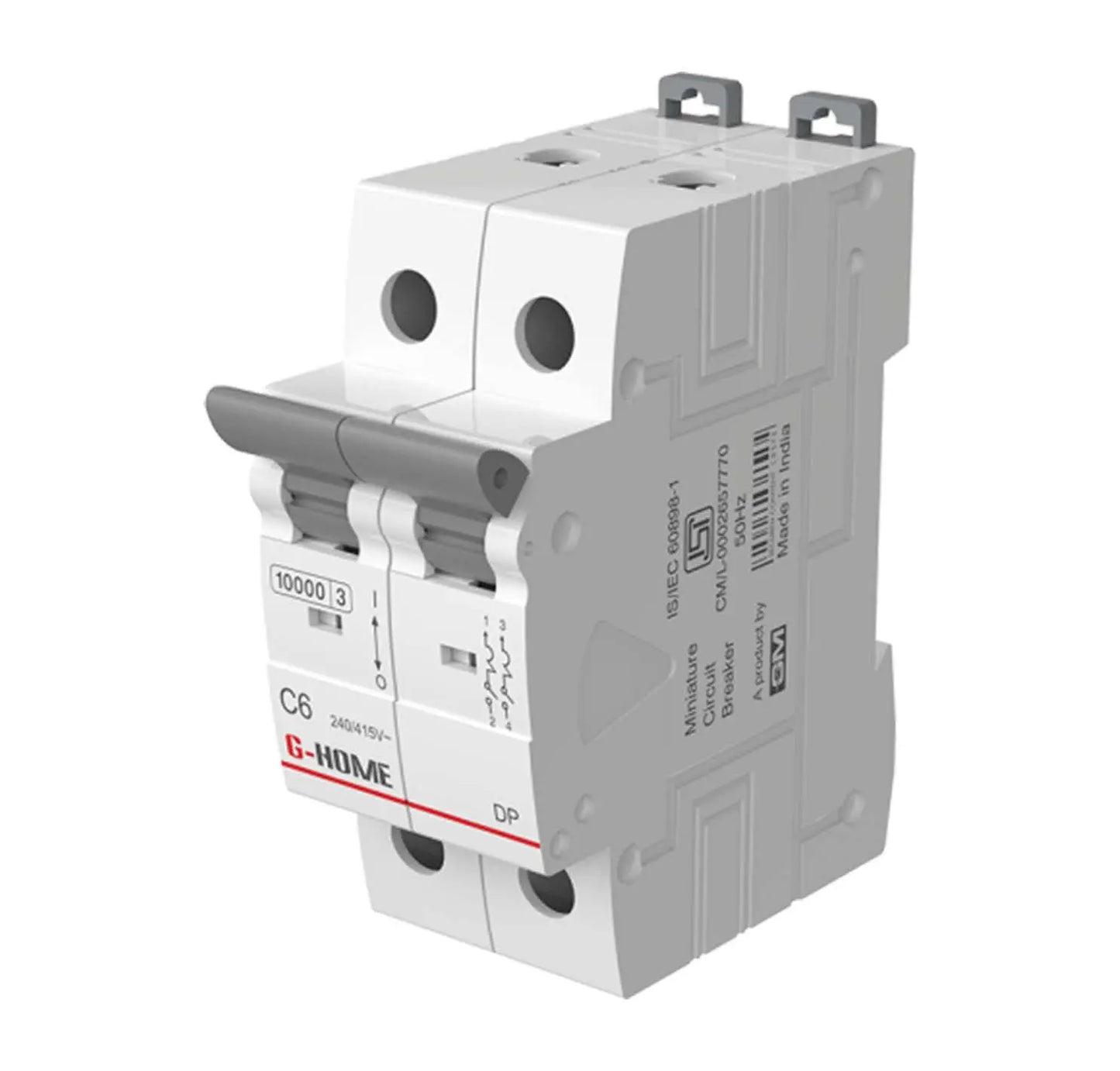 GM G-Home MCB Double Pole - 10kA