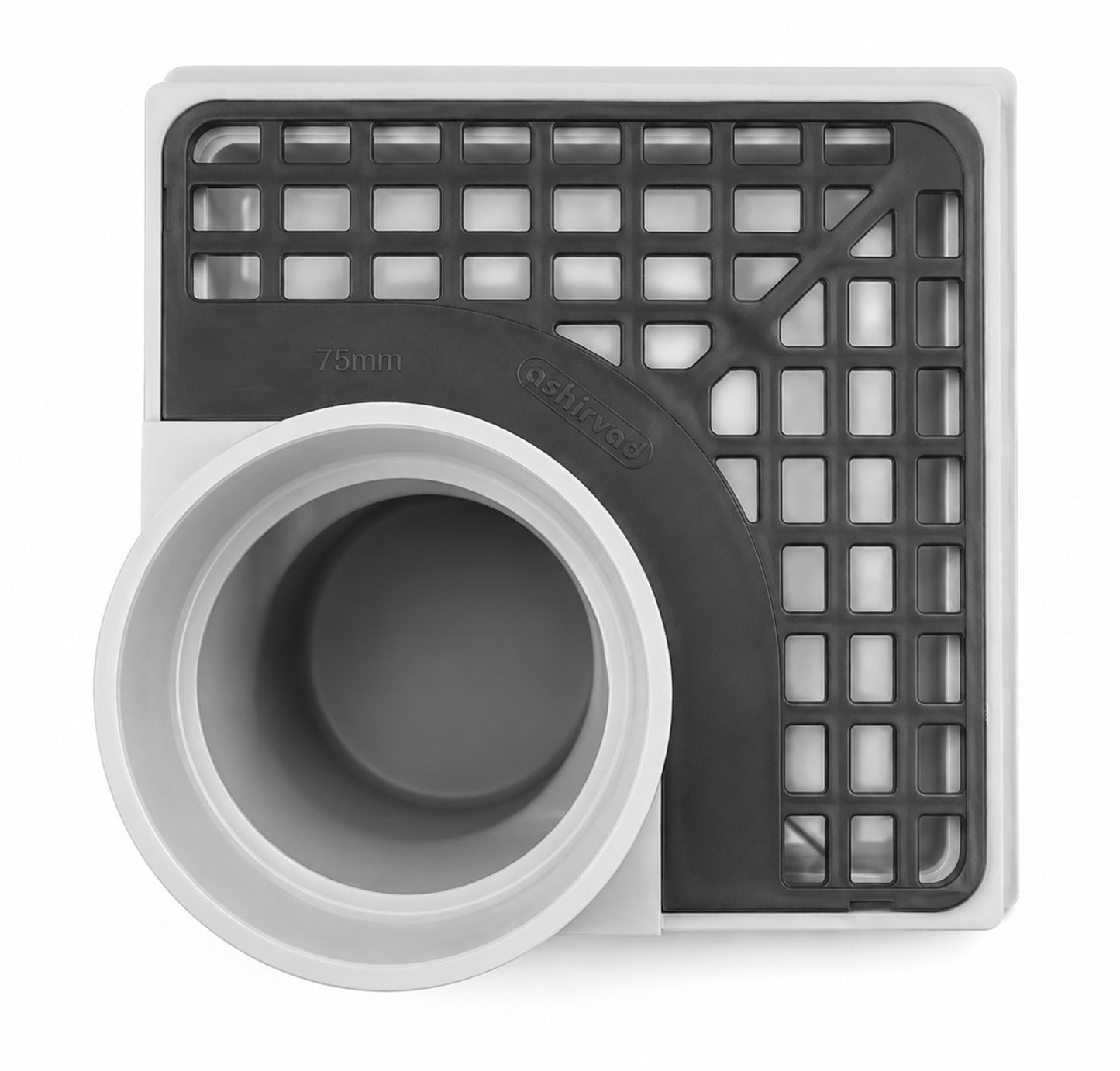 Supreme PVC SWR Balcony Trap Pasted Type - 75mm Supreme