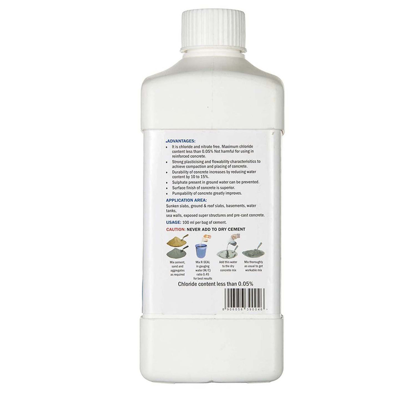 R-Seal Integral Water Proofing Compound Liquid For Cement And Concrete