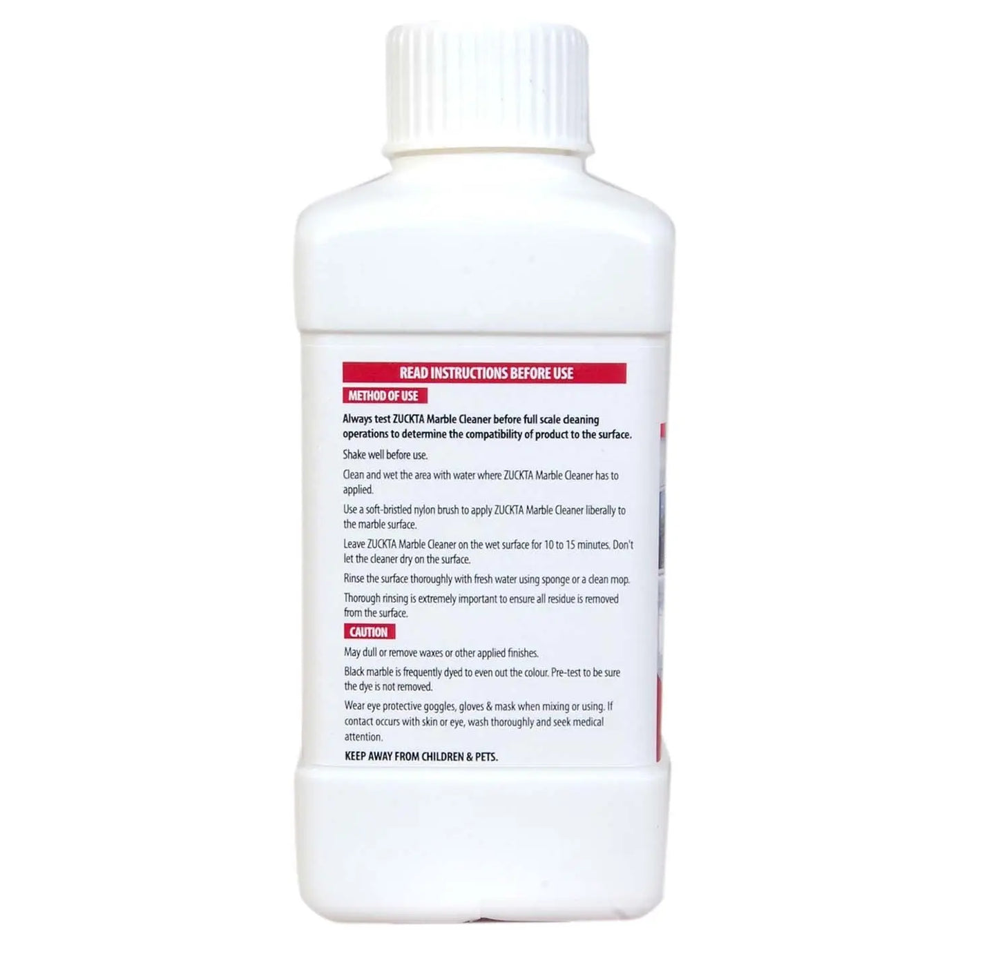 Zuckta Marble Cleaner Ultra Powerful - Acts Tough On All Surfaces
