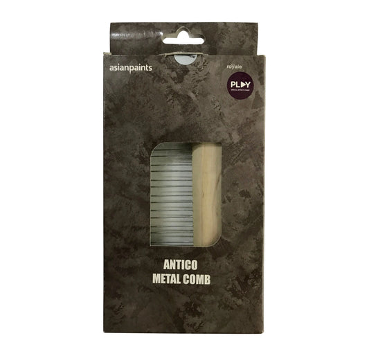 Asian Paints Royale Play Tool Antico Metal Comb Badari Hardwares