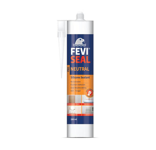 Fevi Seal Pro Neutral Silicone Sealant 280ml