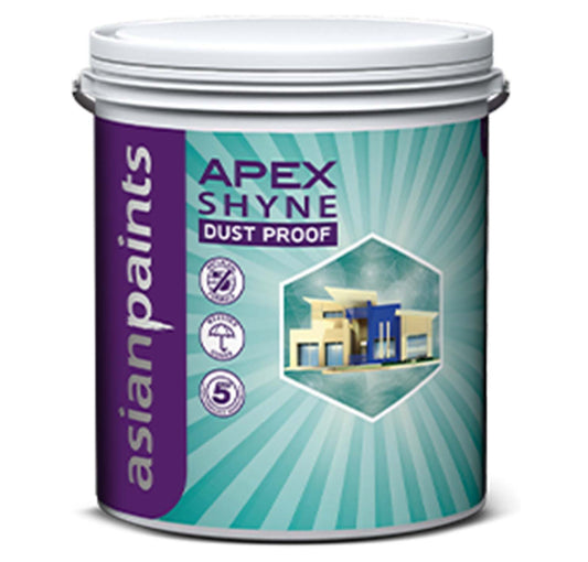 Asian Paints Apex Shyne Dust Proof Exterior Emulsion - White