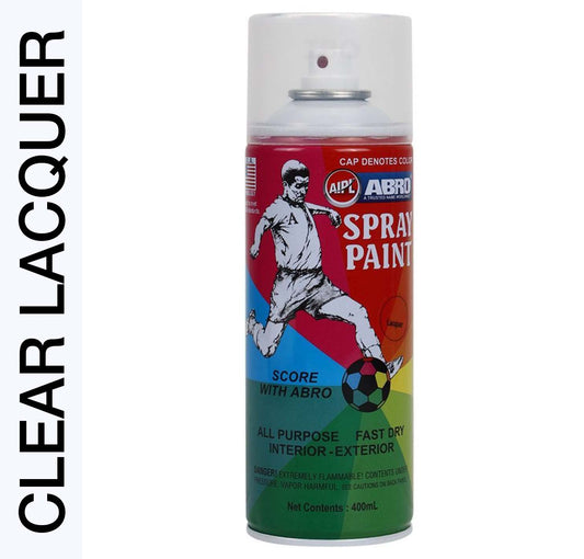 Abro Spray Paint Clear Lacquer - 400ml
