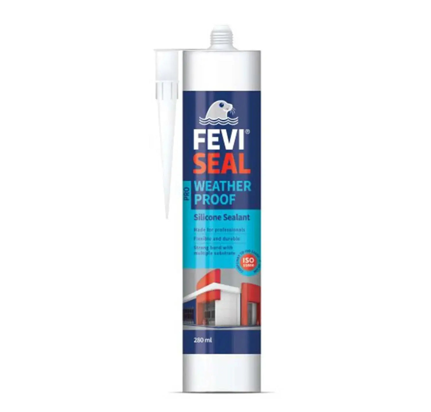 Fevi Seal Pro Weather Proof Silicone Sealant 280ml Badari Hardware