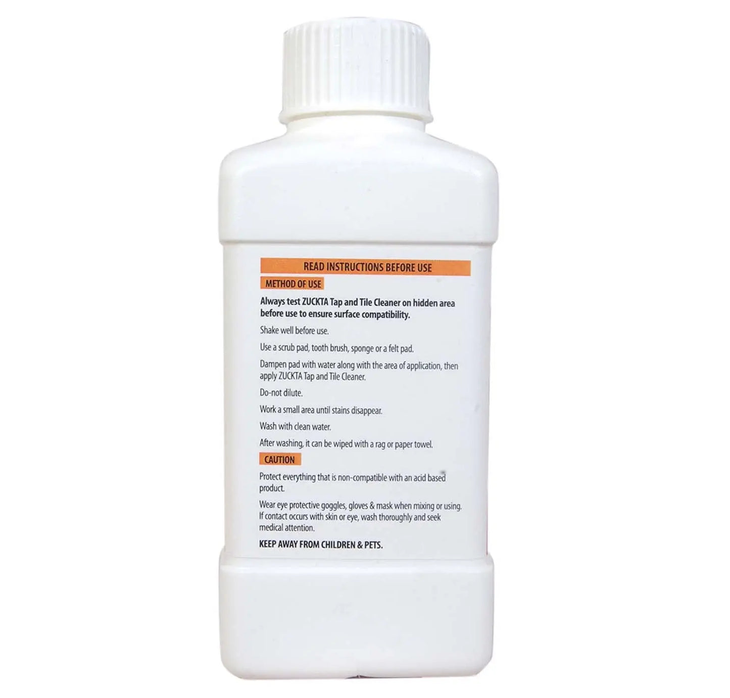 Zuckta Tap And Tile Cleaner with Ultra Powerful - 500ml Zuckta