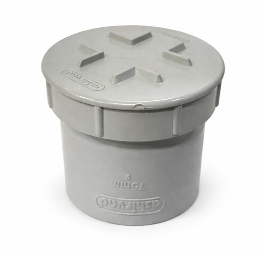 Ashirvad PVC SWR Clean Out Plug