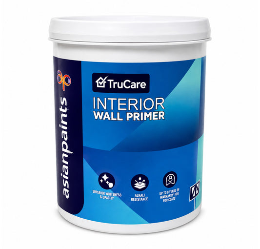 Asian Paints TruCare Interior Wall Primer - White