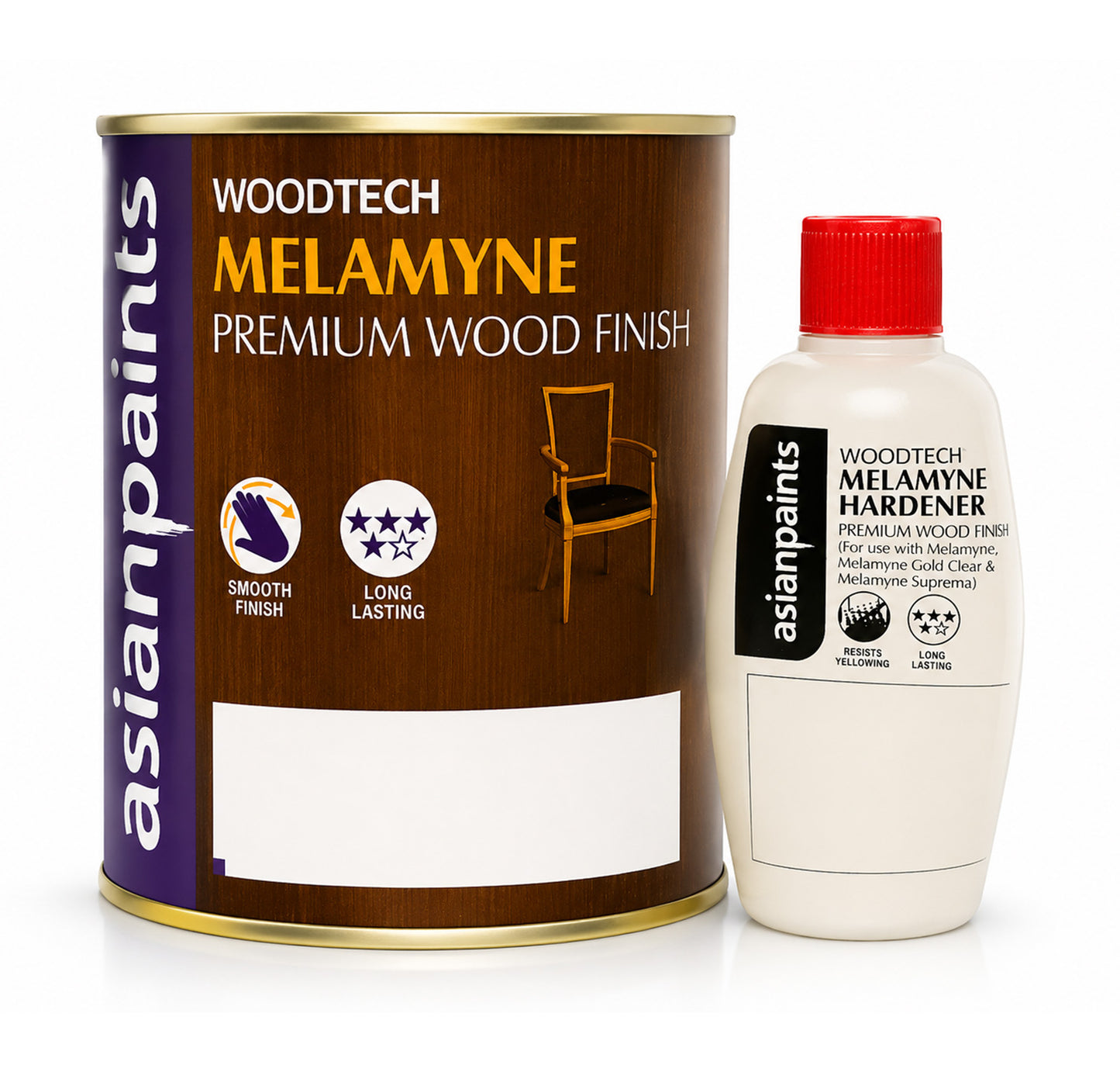 Asian Paints Woodtech Melamyne Premium Wood Finish Varnish With Hardner Badari Hardware