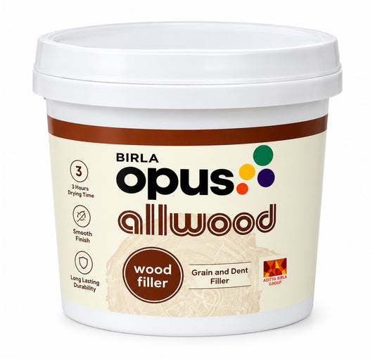 Birla Opus All Wood Filler White - 1Kg Birla Opus Paints