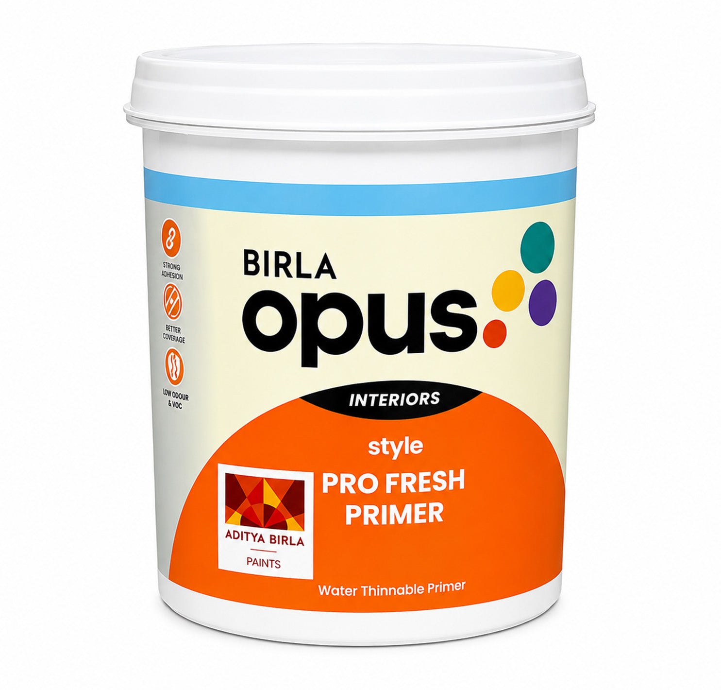 Birla Opus Style Pro Fresh Interior Primer - White Birla Opus Paints