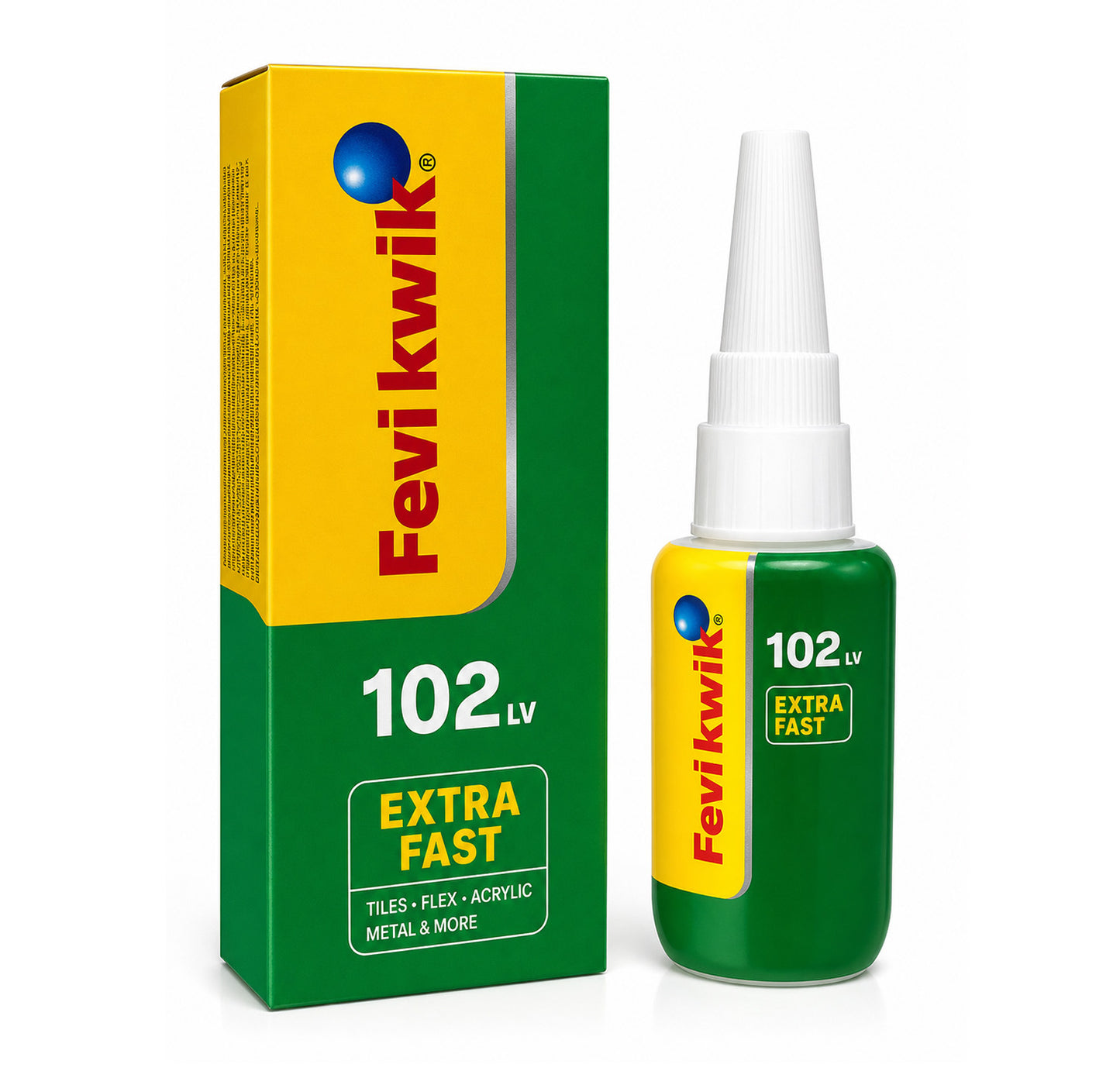 Fevi Kwik 102LV Extra Fast Cyanoacrylate Adhesive - 20gms