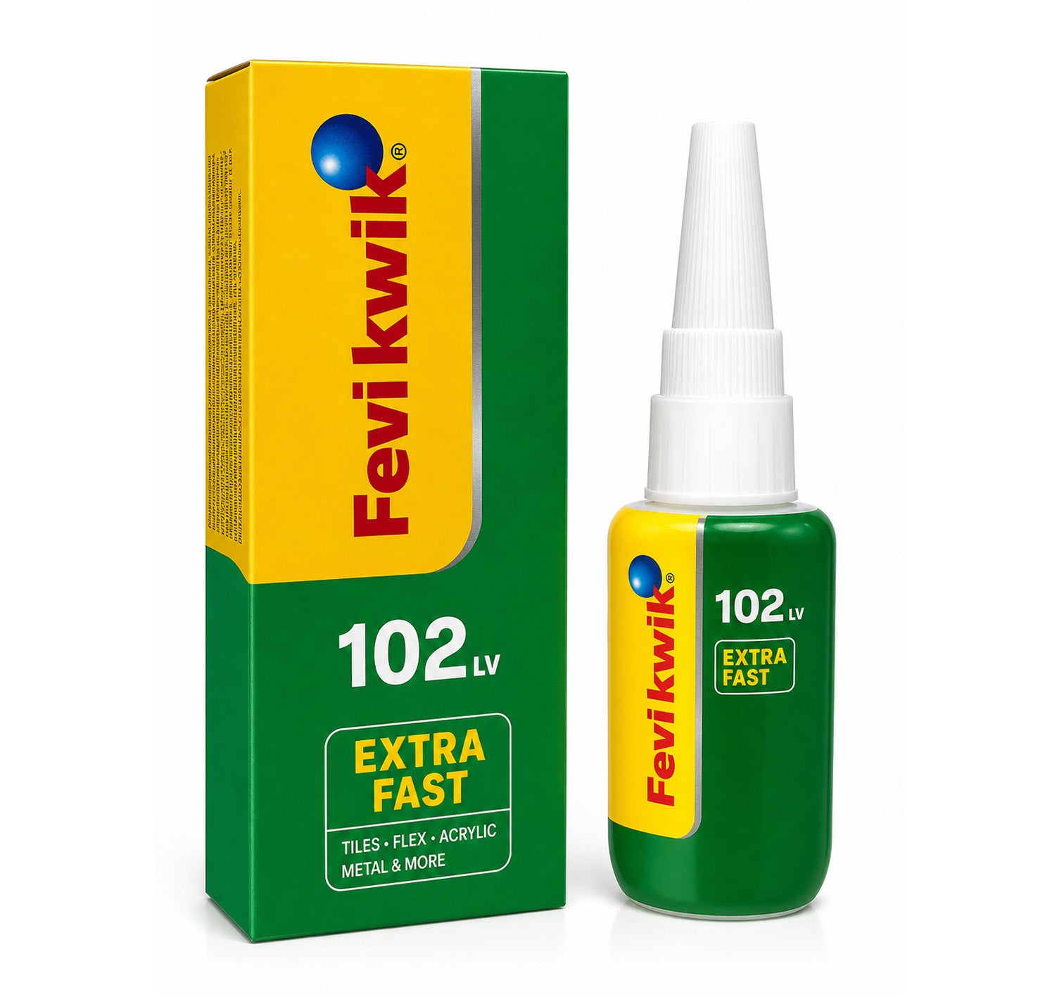 Fevi Kwik 102LV Extra Fast Cyanoacrylate Adhesive - 20gms