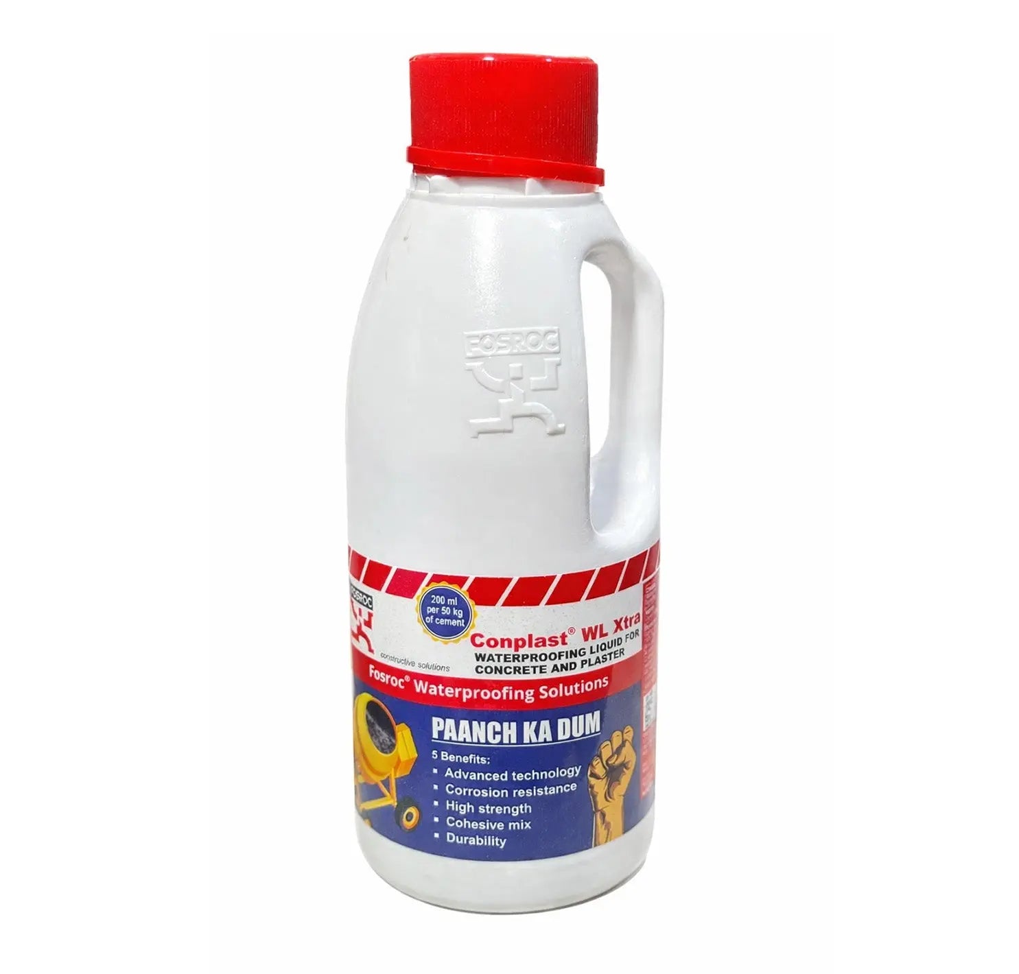 Fosroc Conplast WL Xtra Waterproofing Liquid For Concrete And Plaster