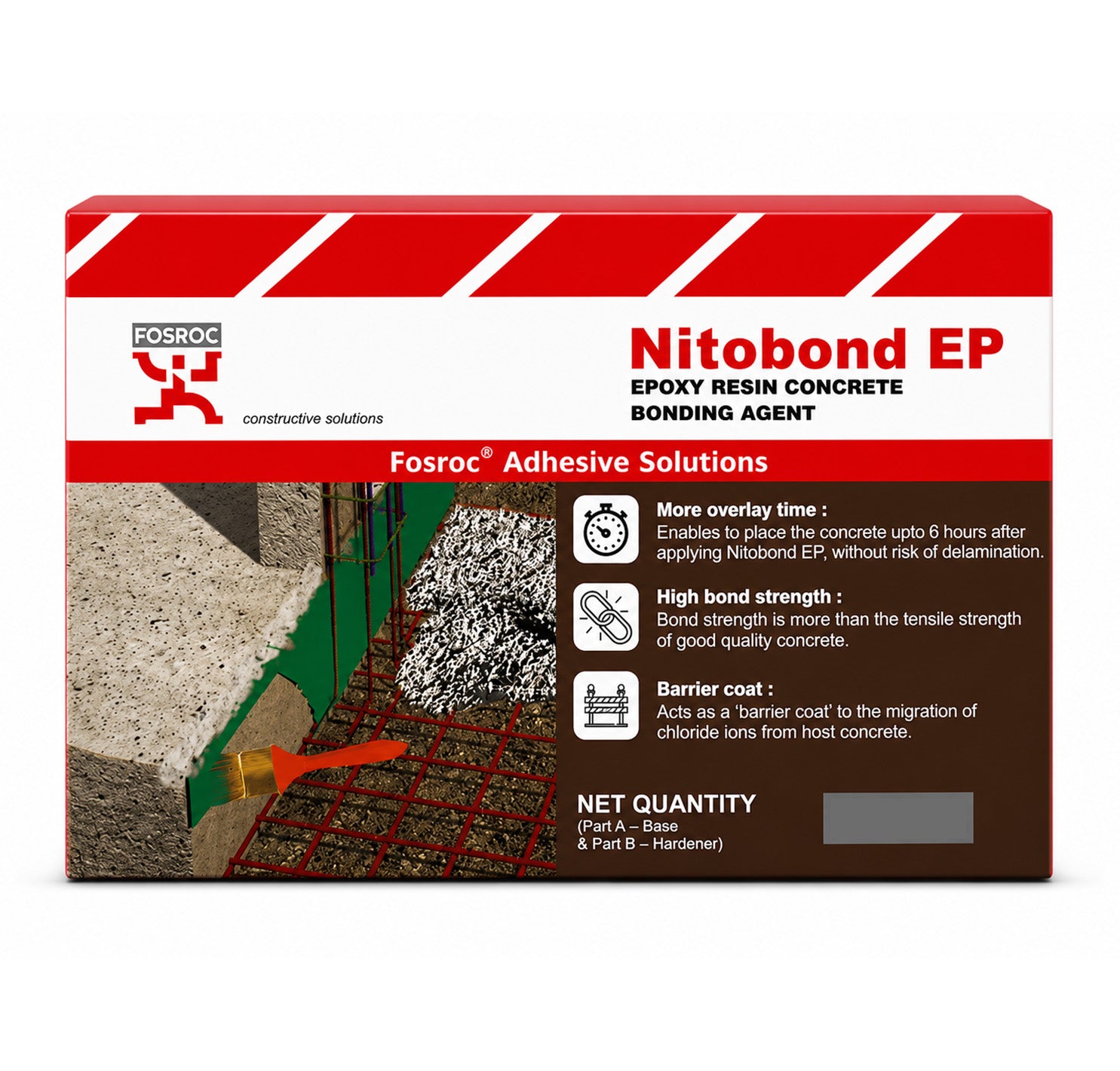 Fosroc Nitobond EP Epoxy Resin Concrete Bonding Agent With Resign & Hardner Fosroc