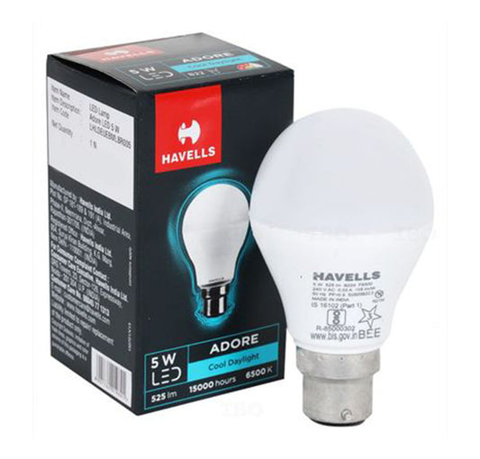 Havells LED Lamp Bulb B22 - 5W