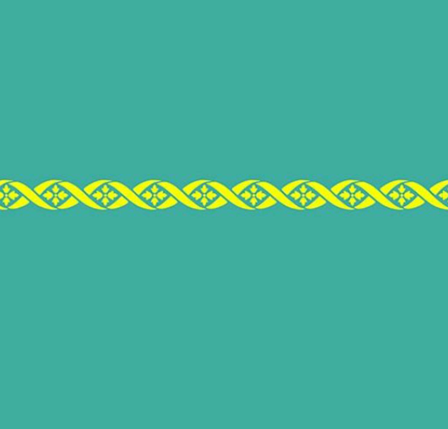 Asian Paints Wall Fashion Stencil Design - Ribbon – Badari Hardware