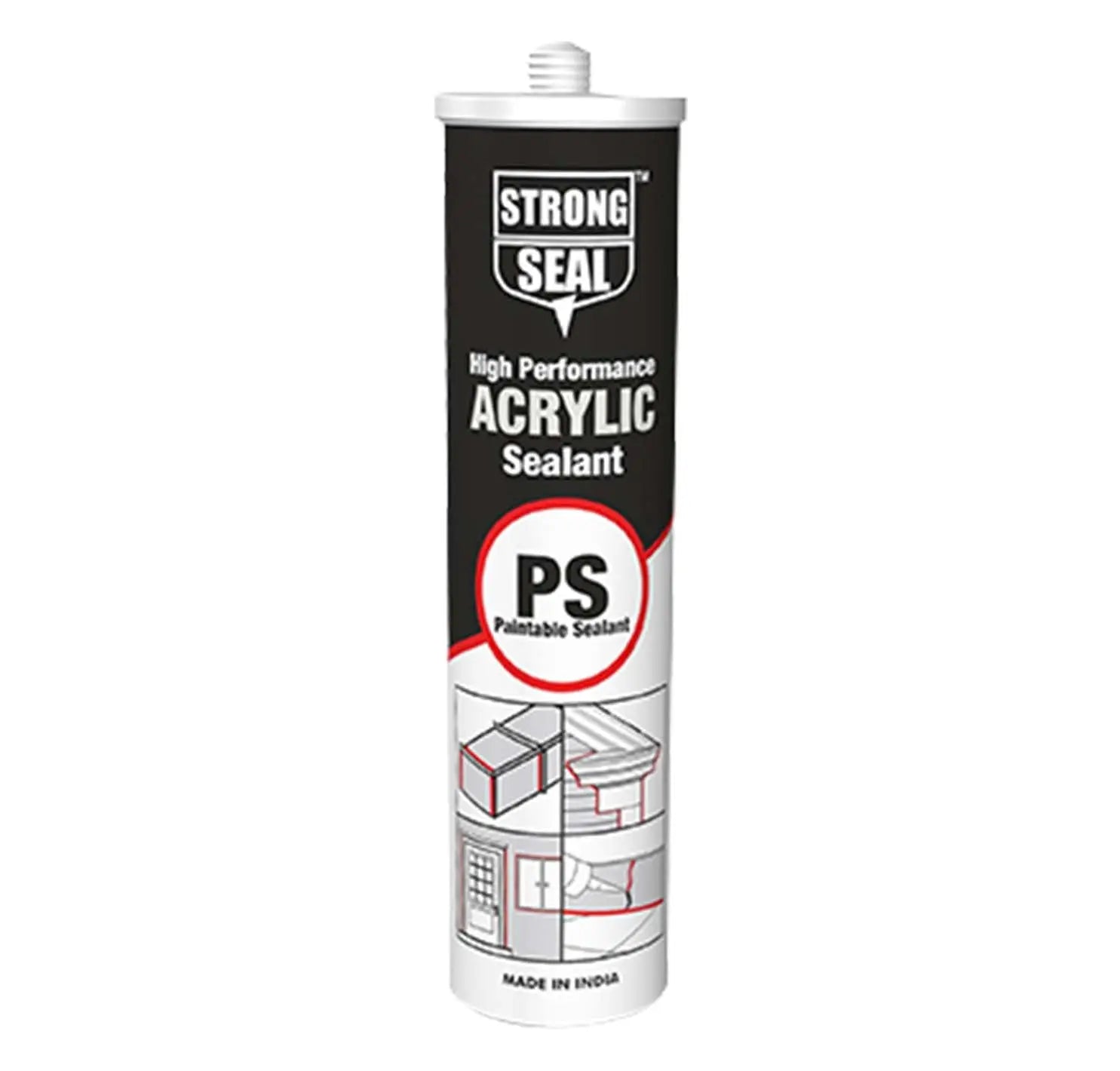 HP Strong Seal High Performance Acrylic Paintable Sealant - 260ml ...