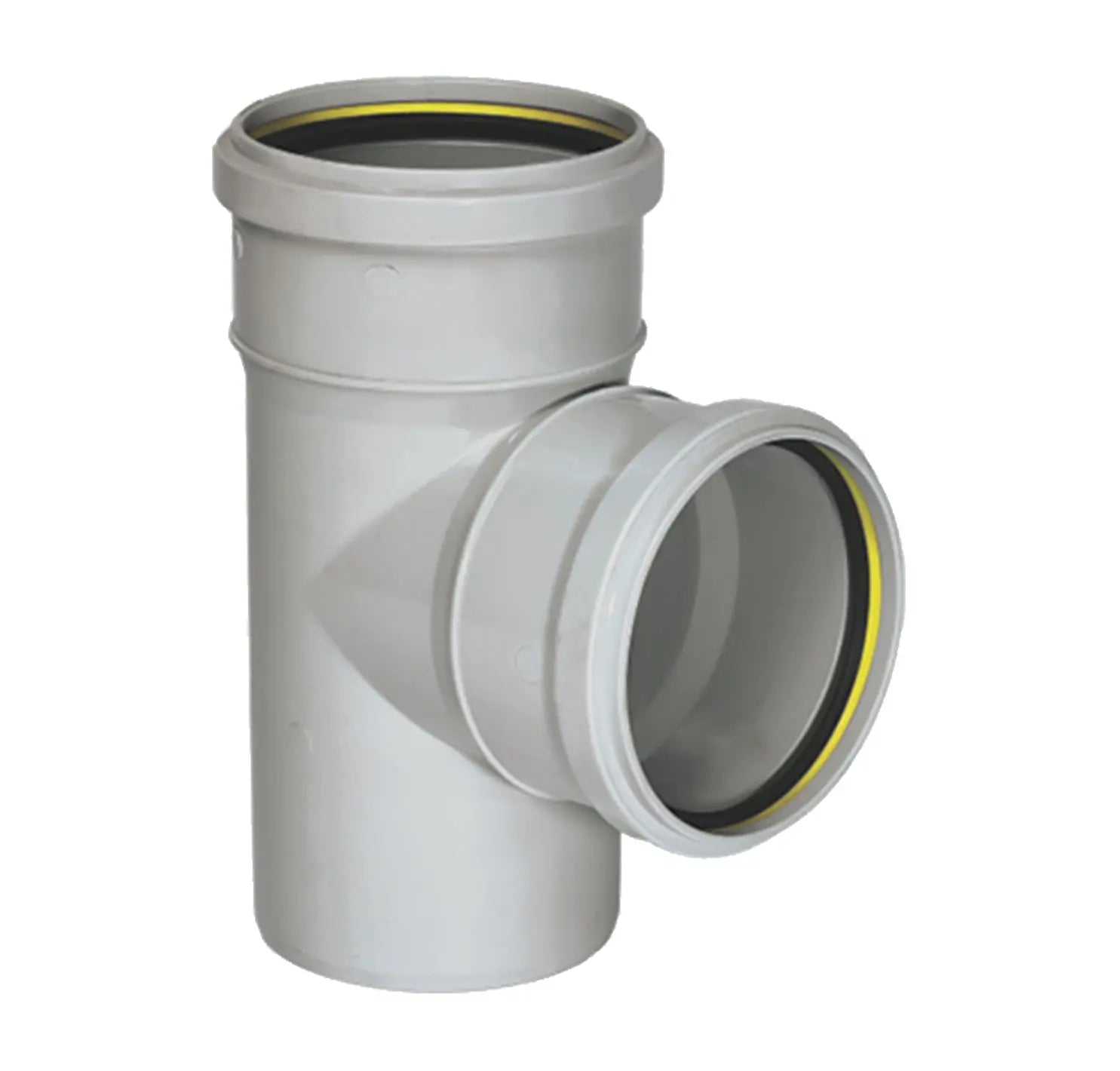 Pipe Wares Supreme PVC Pipe Fitting Single Tee With Fix O-Ring Type – Badari Hardware