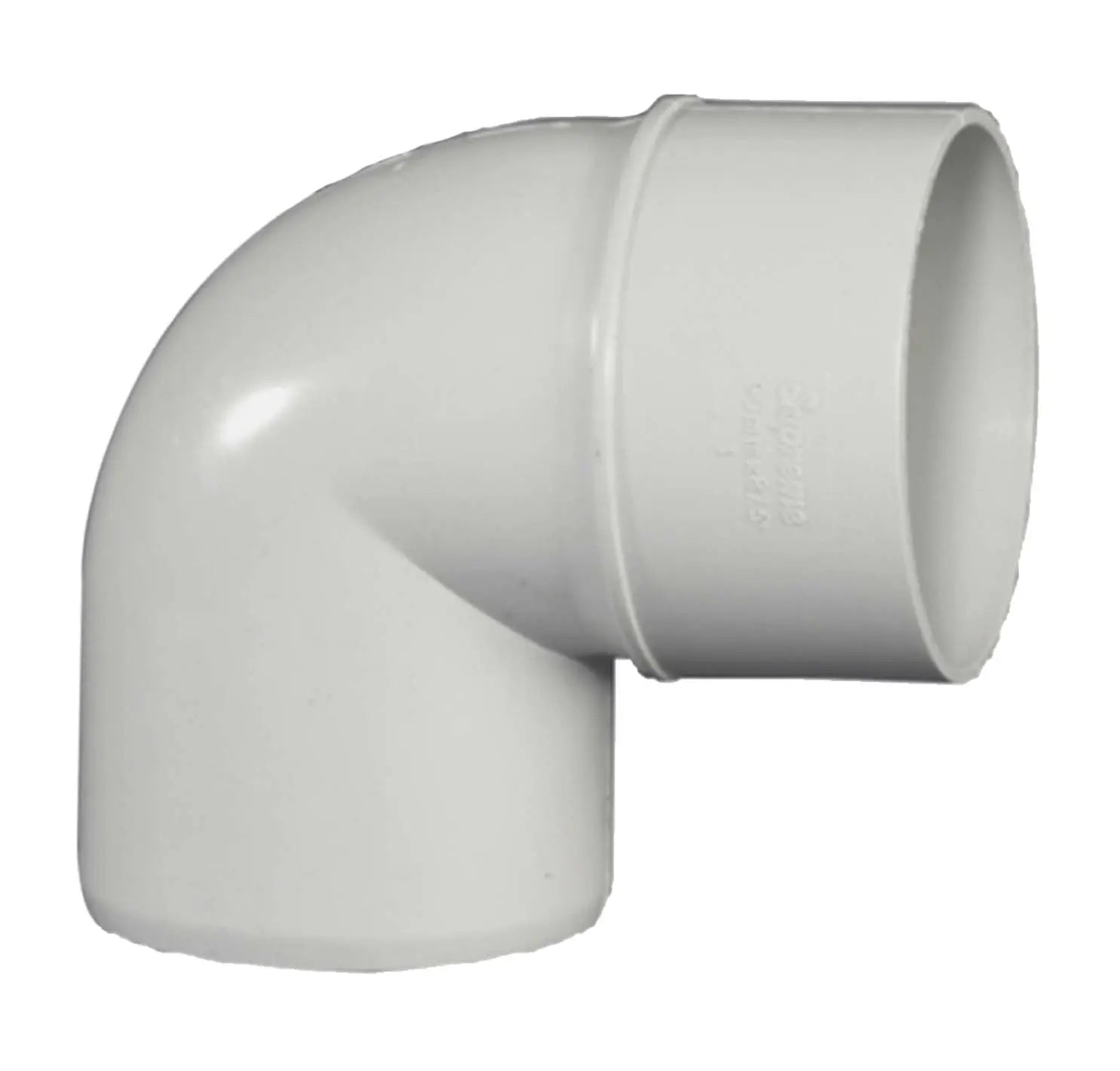 Pipe Wares Supreme PVC Pipe Fitting Plain Bend 87.5° - Pasted Type – Badari Hardware