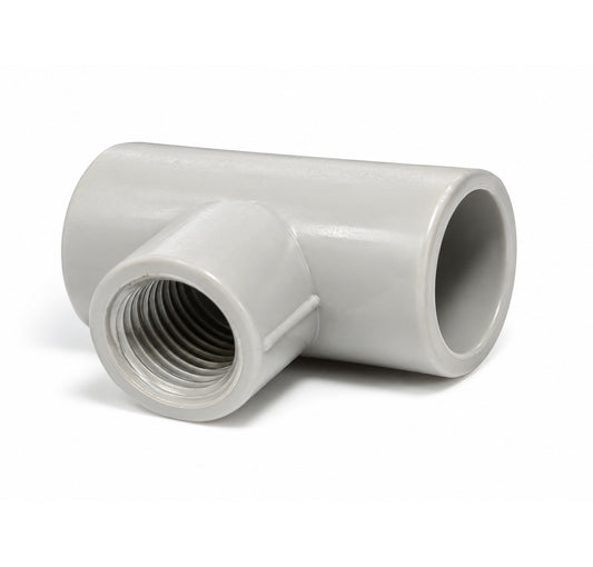 Supreme PVC Reducing Tee With One Side Threaded
