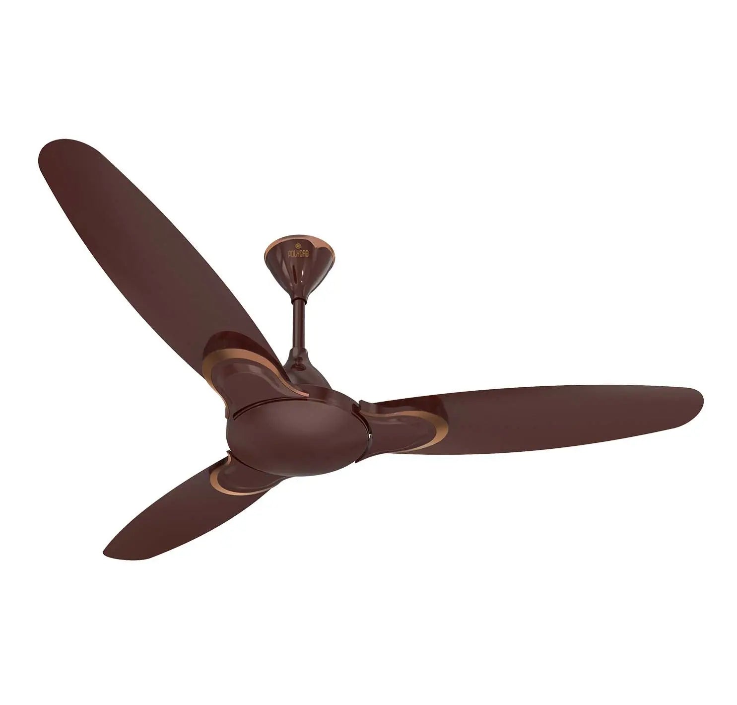 Polycab Vital Petal Ceiling Fan Designer Series - 1200mm - Espresso Brown