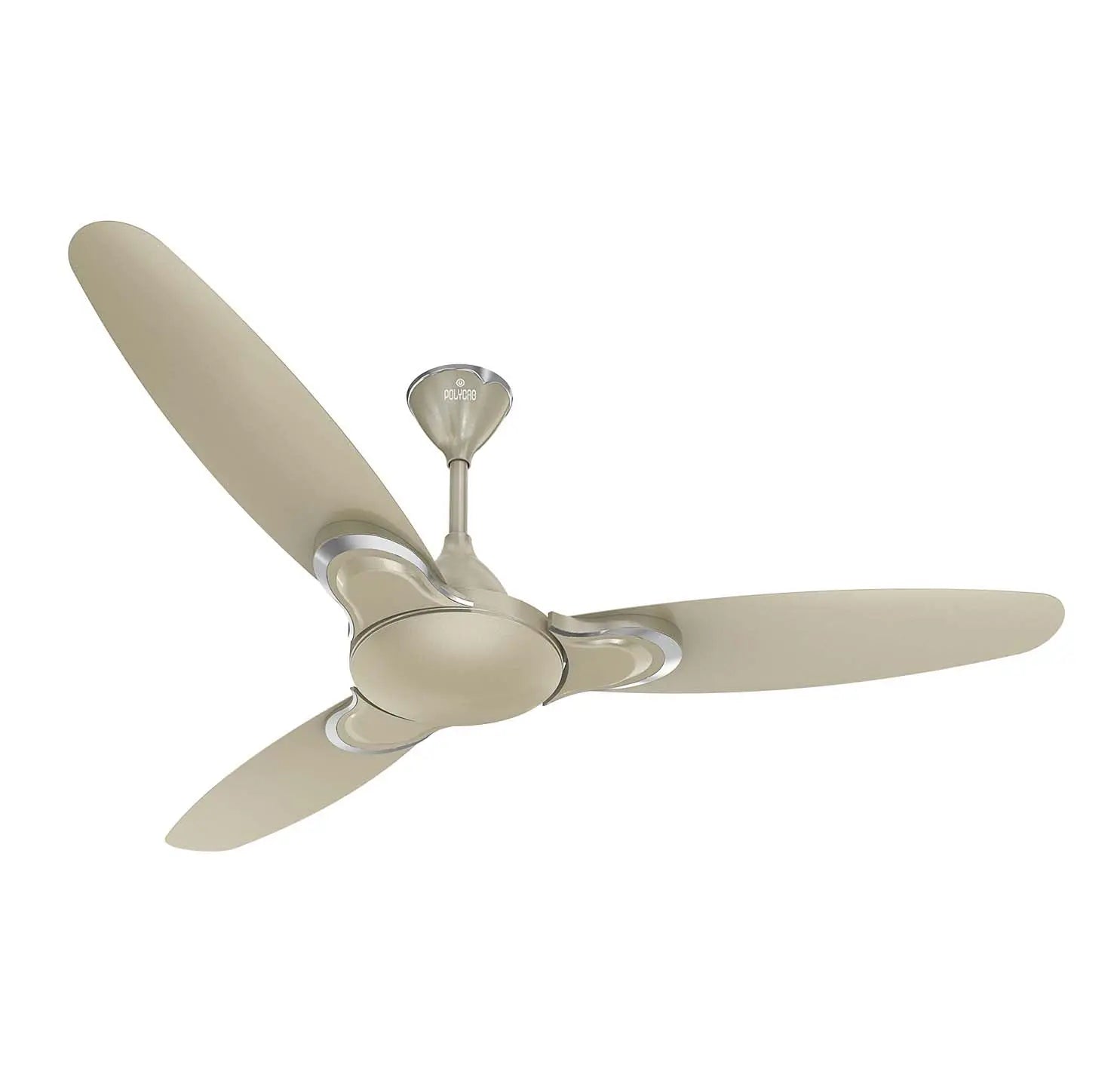 Polycab Vital Petal Ceiling Fan Designer Series - 1200mm - Metallic Green Orchid