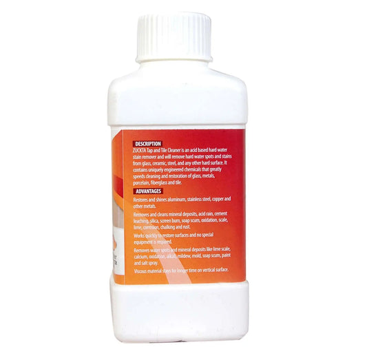 Zuckta Tap And Tile Cleaner with Ultra Powerful - 500ml Badari Hardwares