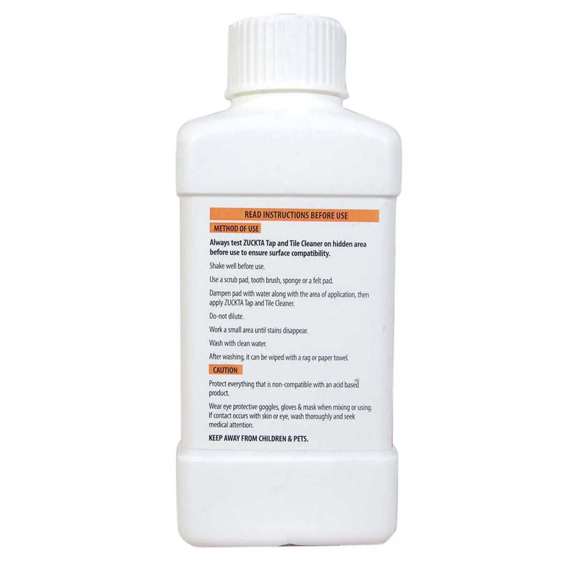 Zuckta Tap And Tile Cleaner with Ultra Powerful - 500ml Zuckta